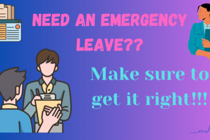 emergency leave letter